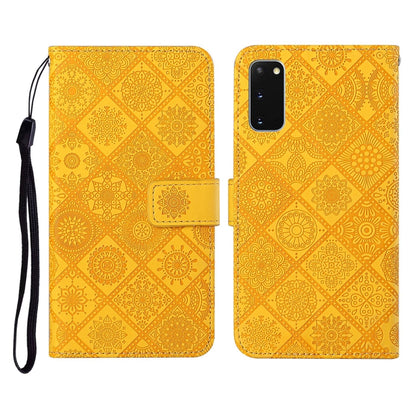 Ethnic Style Embossed Pattern Horizontal Flip Leather Case with Holder & Card Slots & Wallet & Lanyard, For Samsung Galaxy S20, For Samsung Galaxy S20 FE, For Samsung Galaxy S20+, For Samsung Galaxy S20 Ultra, For Samsung Galaxy Galaxy S21 5G����������...