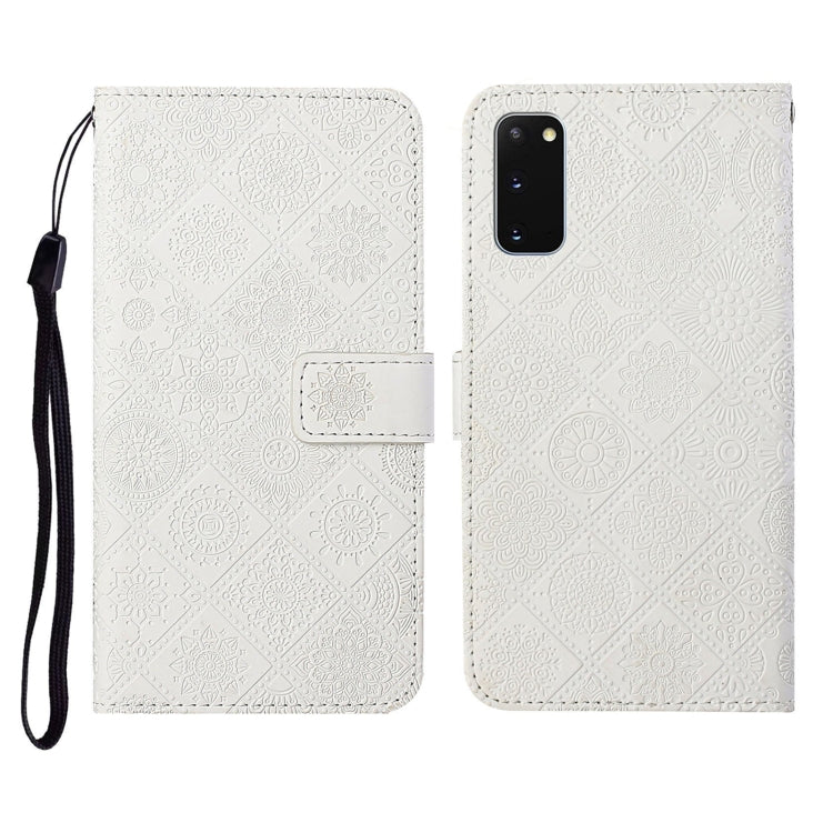 Ethnic Style Embossed Pattern Horizontal Flip Leather Case with Holder & Card Slots & Wallet & Lanyard, For Samsung Galaxy S20, For Samsung Galaxy S20 FE, For Samsung Galaxy S20+, For Samsung Galaxy S20 Ultra, For Samsung Galaxy Galaxy S21 5G����������...