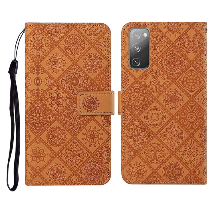 Ethnic Style Embossed Pattern Horizontal Flip Leather Case with Holder & Card Slots & Wallet & Lanyard, For Samsung Galaxy S20, For Samsung Galaxy S20 FE, For Samsung Galaxy S20+, For Samsung Galaxy S20 Ultra, For Samsung Galaxy Galaxy S21 5G����������...