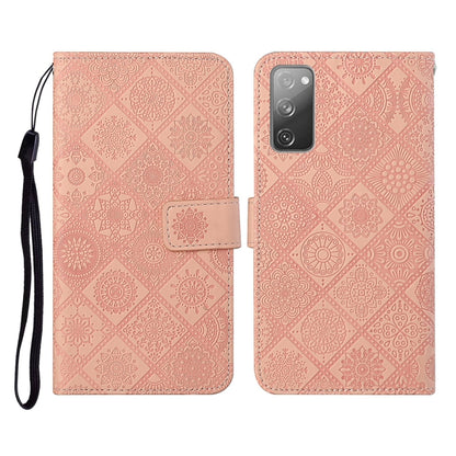 Ethnic Style Embossed Pattern Horizontal Flip Leather Case with Holder & Card Slots & Wallet & Lanyard, For Samsung Galaxy S20, For Samsung Galaxy S20 FE, For Samsung Galaxy S20+, For Samsung Galaxy S20 Ultra, For Samsung Galaxy Galaxy S21 5G����������...