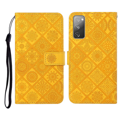 Ethnic Style Embossed Pattern Horizontal Flip Leather Case with Holder & Card Slots & Wallet & Lanyard, For Samsung Galaxy S20, For Samsung Galaxy S20 FE, For Samsung Galaxy S20+, For Samsung Galaxy S20 Ultra, For Samsung Galaxy Galaxy S21 5G����������...