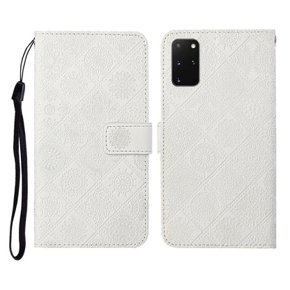 Ethnic Style Embossed Pattern Horizontal Flip Leather Case with Holder & Card Slots & Wallet & Lanyard, For Samsung Galaxy S20, For Samsung Galaxy S20 FE, For Samsung Galaxy S20+, For Samsung Galaxy S20 Ultra, For Samsung Galaxy Galaxy S21 5G����������...