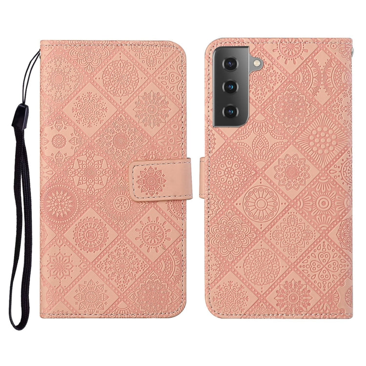 Ethnic Style Embossed Pattern Horizontal Flip Leather Case with Holder & Card Slots & Wallet & Lanyard, For Samsung Galaxy S20, For Samsung Galaxy S20 FE, For Samsung Galaxy S20+, For Samsung Galaxy S20 Ultra, For Samsung Galaxy Galaxy S21 5G����������...