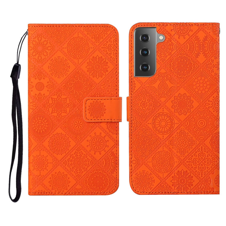 Ethnic Style Embossed Pattern Horizontal Flip Leather Case with Holder & Card Slots & Wallet & Lanyard, For Samsung Galaxy S20, For Samsung Galaxy S20 FE, For Samsung Galaxy S20+, For Samsung Galaxy S20 Ultra, For Samsung Galaxy Galaxy S21 5G����������...