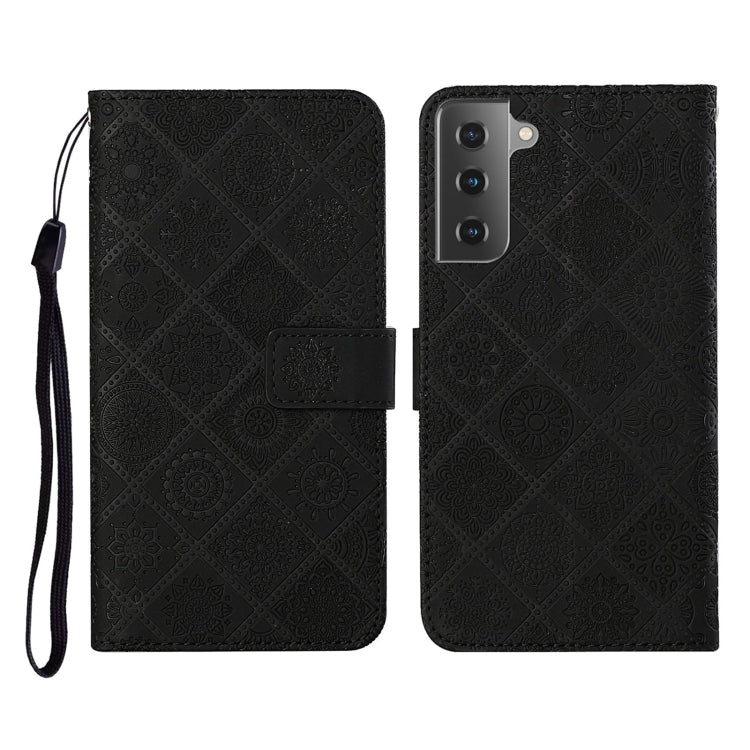 Ethnic Style Embossed Pattern Horizontal Flip Leather Case with Holder & Card Slots & Wallet & Lanyard, For Samsung Galaxy S20, For Samsung Galaxy S20 FE, For Samsung Galaxy S20+, For Samsung Galaxy S20 Ultra, For Samsung Galaxy Galaxy S21 5G����������...