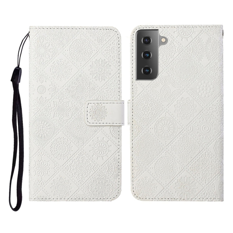 Ethnic Style Embossed Pattern Horizontal Flip Leather Case with Holder & Card Slots & Wallet & Lanyard, For Samsung Galaxy S20, For Samsung Galaxy S20 FE, For Samsung Galaxy S20+, For Samsung Galaxy S20 Ultra, For Samsung Galaxy Galaxy S21 5G����������...