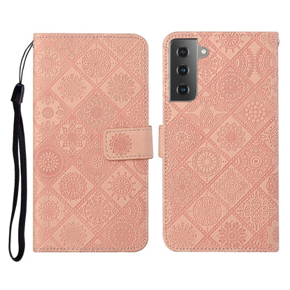 Ethnic Style Embossed Pattern Horizontal Flip Leather Case with Holder & Card Slots & Wallet & Lanyard, For Samsung Galaxy S20, For Samsung Galaxy S20 FE, For Samsung Galaxy S20+, For Samsung Galaxy S20 Ultra, For Samsung Galaxy Galaxy S21 5G����������...
