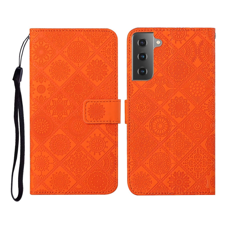 Ethnic Style Embossed Pattern Horizontal Flip Leather Case with Holder & Card Slots & Wallet & Lanyard, For Samsung Galaxy S20, For Samsung Galaxy S20 FE, For Samsung Galaxy S20+, For Samsung Galaxy S20 Ultra, For Samsung Galaxy Galaxy S21 5G����������...