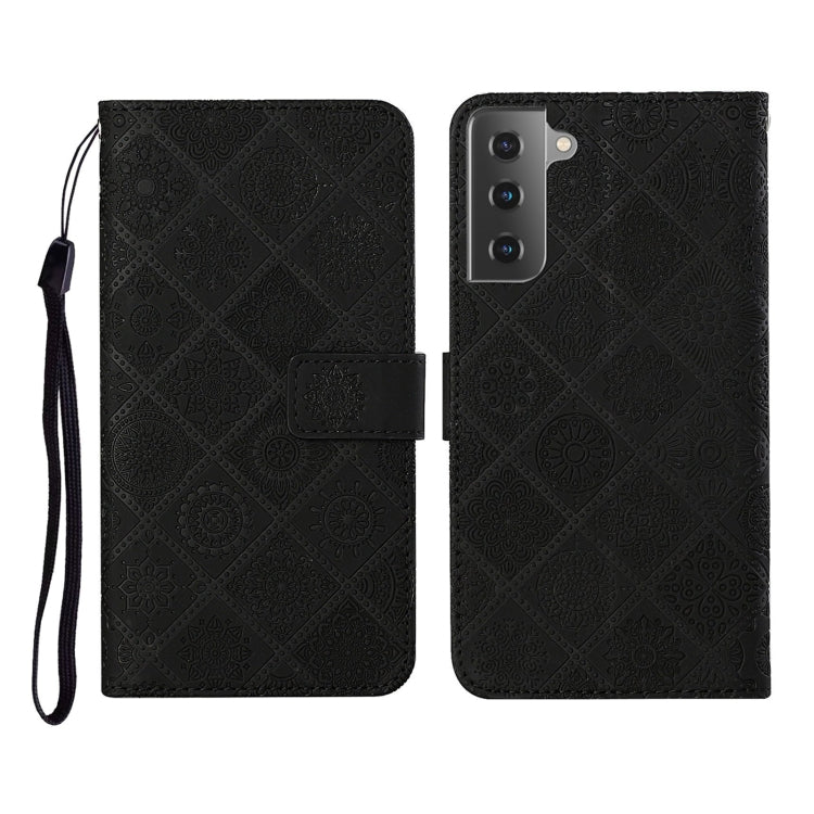 Ethnic Style Embossed Pattern Horizontal Flip Leather Case with Holder & Card Slots & Wallet & Lanyard, For Samsung Galaxy S20, For Samsung Galaxy S20 FE, For Samsung Galaxy S20+, For Samsung Galaxy S20 Ultra, For Samsung Galaxy Galaxy S21 5G����������...