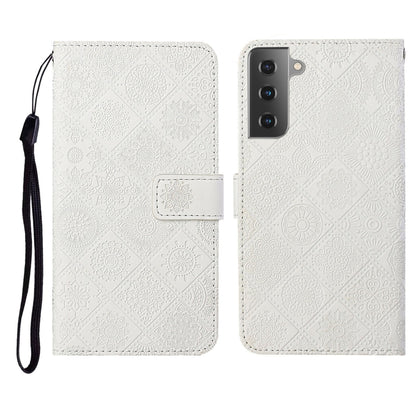 Ethnic Style Embossed Pattern Horizontal Flip Leather Case with Holder & Card Slots & Wallet & Lanyard, For Samsung Galaxy S20, For Samsung Galaxy S20 FE, For Samsung Galaxy S20+, For Samsung Galaxy S20 Ultra, For Samsung Galaxy Galaxy S21 5G����������...