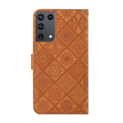 Ethnic Style Embossed Pattern Horizontal Flip Leather Case with Holder & Card Slots & Wallet & Lanyard, For Samsung Galaxy S21Ultra 5G, For Samsung Galaxy A02s (US Version)