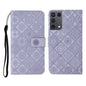Ethnic Style Embossed Pattern Horizontal Flip Leather Case with Holder & Card Slots & Wallet & Lanyard, For Samsung Galaxy S21Ultra 5G, For Samsung Galaxy A02s (US Version)