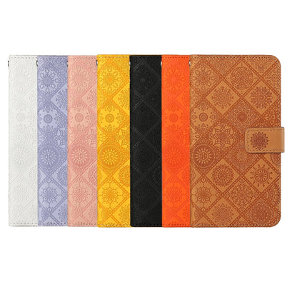 Ethnic Style Embossed Pattern Horizontal Flip Leather Case with Holder & Card Slots & Wallet & Lanyard, For Samsung Galaxy S21Ultra 5G, For Samsung Galaxy A02s (US Version)
