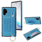 Glitter Powder PU+TPU Shockproof Protective Case with Holder & Card Slots & Wrist Strap, For Samsung Galaxy Note 10, For Samsung Galaxy Note 10 Pro