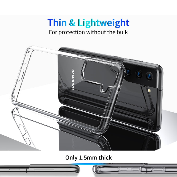 Shockproof Thickening Acrylic Protective Case, For Samsung Galaxy S21 5G, For Samsung Galaxy S21+ 5G, For Samsung Galaxy S21 Ultra 5G