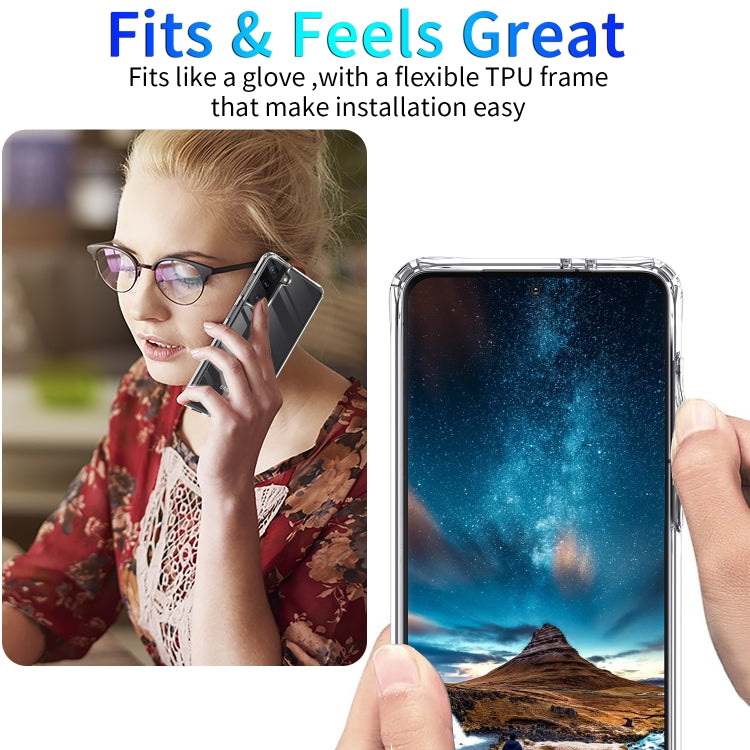 Shockproof Thickening Acrylic Protective Case, For Samsung Galaxy S21 5G, For Samsung Galaxy S21+ 5G, For Samsung Galaxy S21 Ultra 5G