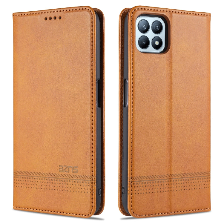 AZNS Magnetic Calf Texture Horizontal Flip Leather Case with Card Slots & Holder & Wallet, For OPPO A72 5G, For OPPO Reno3 Pro, For OPPO Reno4 / Reno4 Pro, For Samsung Galaxy S30 Plus