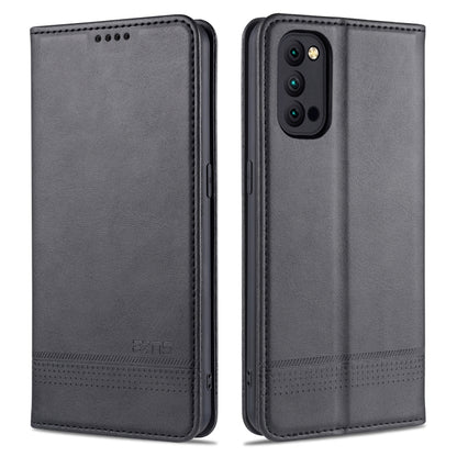 AZNS Magnetic Calf Texture Horizontal Flip Leather Case with Card Slots & Holder & Wallet, For OPPO A72 5G, For OPPO Reno3 Pro, For OPPO Reno4 / Reno4 Pro, For Samsung Galaxy S30 Plus