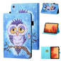 Coloured Drawing Stitching Horizontal Flip Leather Case with Holder & Card Slot & Sleep / Wake-up Function, For Samsung Galaxy Tab A7 10.4 (2020) T500/T505, For Samsung Galaxy Tab S6 Lite P610/P615, For Samsung Galaxy Tab A 8.0 (2019) T290/T295��������...