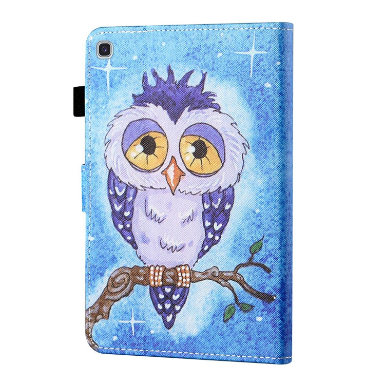 Coloured Drawing Stitching Horizontal Flip Leather Case with Holder & Card Slot & Sleep / Wake-up Function, For Samsung Galaxy Tab A7 10.4 (2020) T500/T505, For Samsung Galaxy Tab S6 Lite P610/P615, For Samsung Galaxy Tab A 8.0 (2019) T290/T295��������...