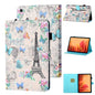 Coloured Drawing Stitching Horizontal Flip Leather Case with Holder & Card Slot & Sleep / Wake-up Function, For Samsung Galaxy Tab A7 10.4 (2020) T500/T505, For Samsung Galaxy Tab S6 Lite P610/P615, For Samsung Galaxy Tab A 8.0 (2019) T290/T295��������...