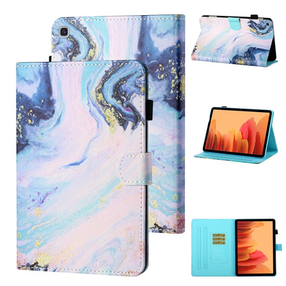 Coloured Drawing Stitching Horizontal Flip Leather Case with Holder & Card Slot & Sleep / Wake-up Function, For Samsung Galaxy Tab A7 10.4 (2020) T500/T505, For Samsung Galaxy Tab S6 Lite P610/P615, For Samsung Galaxy Tab A 8.0 (2019) T290/T295��������...