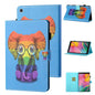 Coloured Drawing Stitching Horizontal Flip Leather Case with Holder & Card Slot & Sleep / Wake-up Function, For Samsung Galaxy Tab A7 10.4 (2020) T500/T505, For Samsung Galaxy Tab S6 Lite P610/P615, For Samsung Galaxy Tab A 8.0 (2019) T290/T295��������...