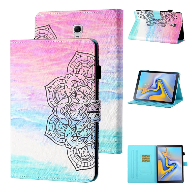 Coloured Drawing Stitching Horizontal Flip Leather Case with Holder & Card Slot & Sleep / Wake-up Function, For Samsung Galaxy Tab A7 10.4 (2020) T500/T505, For Samsung Galaxy Tab S6 Lite P610/P615, For Samsung Galaxy Tab A 8.0 (2019) T290/T295��������...