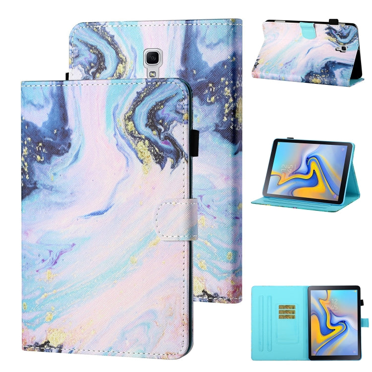 Coloured Drawing Stitching Horizontal Flip Leather Case with Holder & Card Slot & Sleep / Wake-up Function, For Samsung Galaxy Tab A7 10.4 (2020) T500/T505, For Samsung Galaxy Tab S6 Lite P610/P615, For Samsung Galaxy Tab A 8.0 (2019) T290/T295��������...