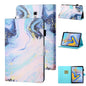 Coloured Drawing Stitching Horizontal Flip Leather Case with Holder & Card Slot & Sleep / Wake-up Function, For Samsung Galaxy Tab A7 10.4 (2020) T500/T505, For Samsung Galaxy Tab S6 Lite P610/P615, For Samsung Galaxy Tab A 8.0 (2019) T290/T295��������...