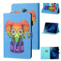 Coloured Drawing Stitching Horizontal Flip Leather Case with Holder & Card Slot & Sleep / Wake-up Function, For Samsung Galaxy Tab A7 10.4 (2020) T500/T505, For Samsung Galaxy Tab S6 Lite P610/P615, For Samsung Galaxy Tab A 8.0 (2019) T290/T295��������...