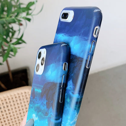 Water Stick Style Hard Protective Case, For iPhone 12 / 12 Pro