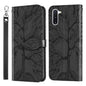 Life of Tree Embossing Pattern Horizontal Flip Leather Case with Holder & Card Slot & Wallet & Photo Frame & Lanyard