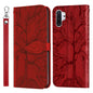 Life of Tree Embossing Pattern Horizontal Flip Leather Case with Holder & Card Slot & Wallet & Photo Frame & Lanyard