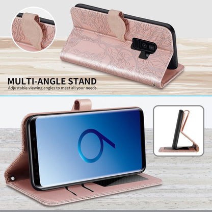 Life of Tree Embossing Pattern Horizontal Flip Leather Case with Holder & Card Slot & Wallet & Photo Frame & Lanyard