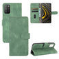 Solid Color Skin Feel Magnetic Buckle Horizontal Flip Calf Texture PU Leather Case with Holder & Card Slots & Wallet, For Samsung Galaxy A02s, For Xiaomi Poco M3