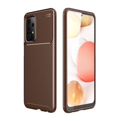 Carbon Fiber Texture Shockproof TPU Case, For Samsung Galaxy A52 5G, For Samsung Galaxy A72 5G