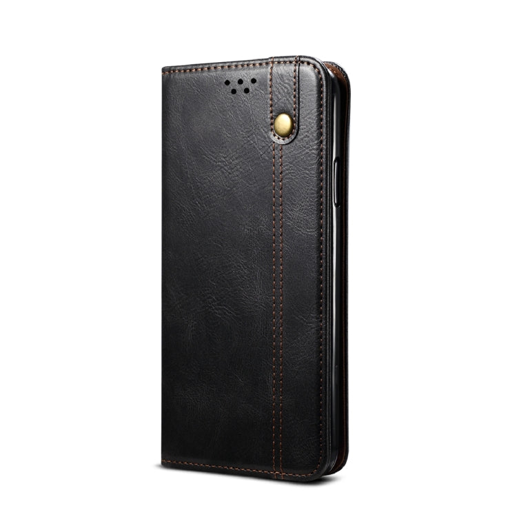 Simple Wax Crazy Horse Texture Horizontal Flip Leather Case with Card Slots & Wallet, For Samsung Galaxy A12 5G, For Samsung Galaxy A32 5G, For Samsung Galaxy A72 5G / 4G