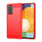 Brushed Texture Carbon Fiber TPU Case, For Samsung Galaxy A52 5G, For Samsung Galaxy A72 5G