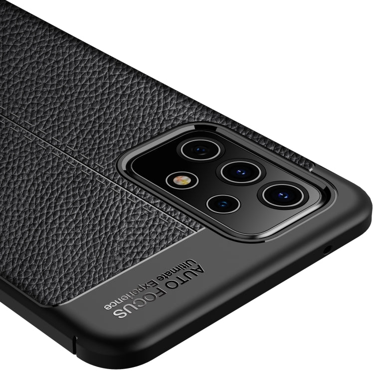 Litchi Texture TPU Shockproof Case, For Samsung Galaxy A52 5G