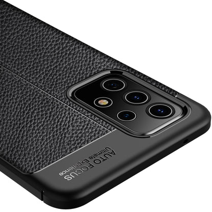 Litchi Texture TPU Shockproof Case, For Samsung Galaxy A52 5G