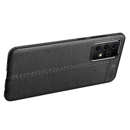Litchi Texture TPU Shockproof Case, For Samsung Galaxy A52 5G