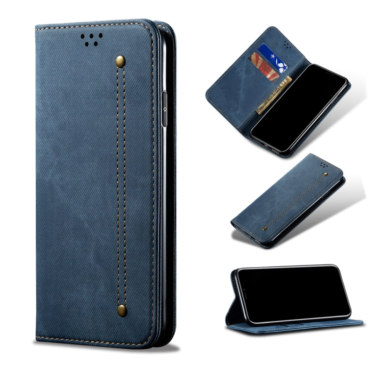Denim Texture Casual Style Horizontal Flip Leather Case with Holder & Card Slots & Wallet, For Samsung Galaxy A12 5G, For Samsung Galaxy A32 5G, For Samsung Galaxy A72 5G