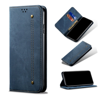 Denim Texture Casual Style Horizontal Flip Leather Case with Holder & Card Slots & Wallet, For Samsung Galaxy A12 5G, For Samsung Galaxy A32 5G, For Samsung Galaxy A72 5G