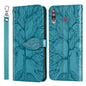 Life of Tree Embossing Pattern Horizontal Flip Leather Case with Holder & Card Slot & Wallet & Photo Frame & Lanyard