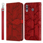 Life of Tree Embossing Pattern Horizontal Flip Leather Case with Holder & Card Slot & Wallet & Photo Frame & Lanyard