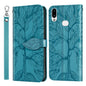 Life of Tree Embossing Pattern Horizontal Flip Leather Case with Holder & Card Slot & Wallet & Photo Frame & Lanyard