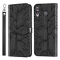 Life of Tree Embossing Pattern Horizontal Flip Leather Case with Holder & Card Slot & Wallet & Photo Frame & Lanyard