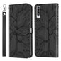 Life of Tree Embossing Pattern Horizontal Flip Leather Case with Holder & Card Slot & Wallet & Photo Frame & Lanyard