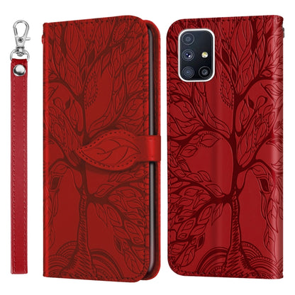 Life of Tree Embossing Pattern Horizontal Flip Leather Case with Holder & Card Slot & Wallet & Photo Frame & Lanyard